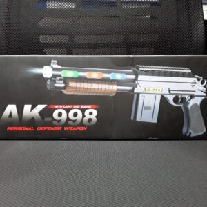 بندقية اصوات ليزر و نور فى علبة AK-998