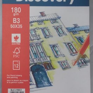 اسكتش رسم ابيض حجم B3