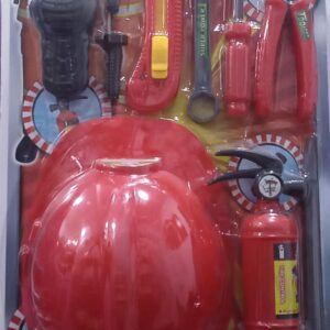 أدوات مطافى + خوذة على كارت