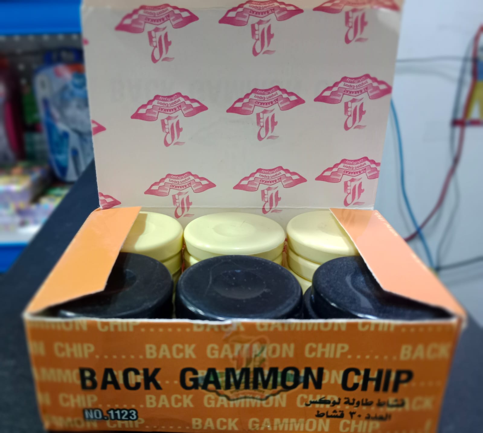 قطع طاولة الزهر مستورد