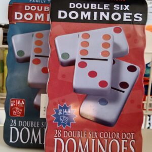 دومينوز فى علبة معدن