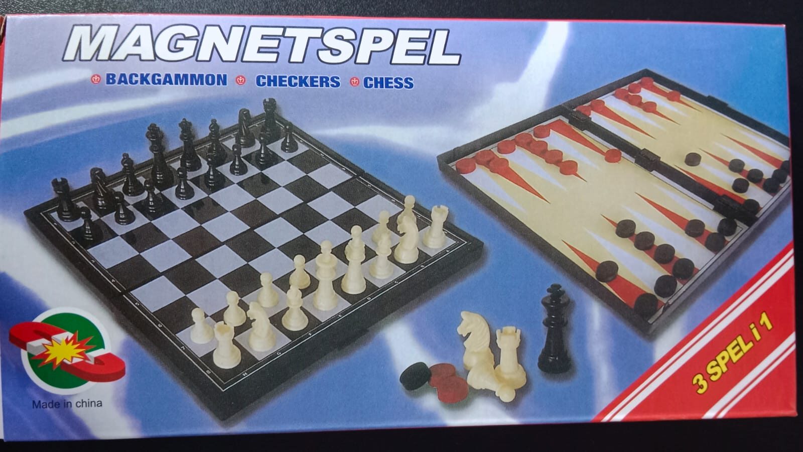 شطرنج مغناطيس صغير