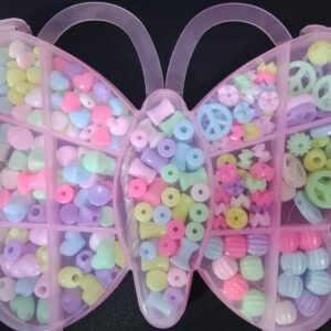 علبة خرز اطفال وسط