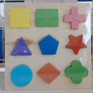 بازل خشب اشكال هندسية