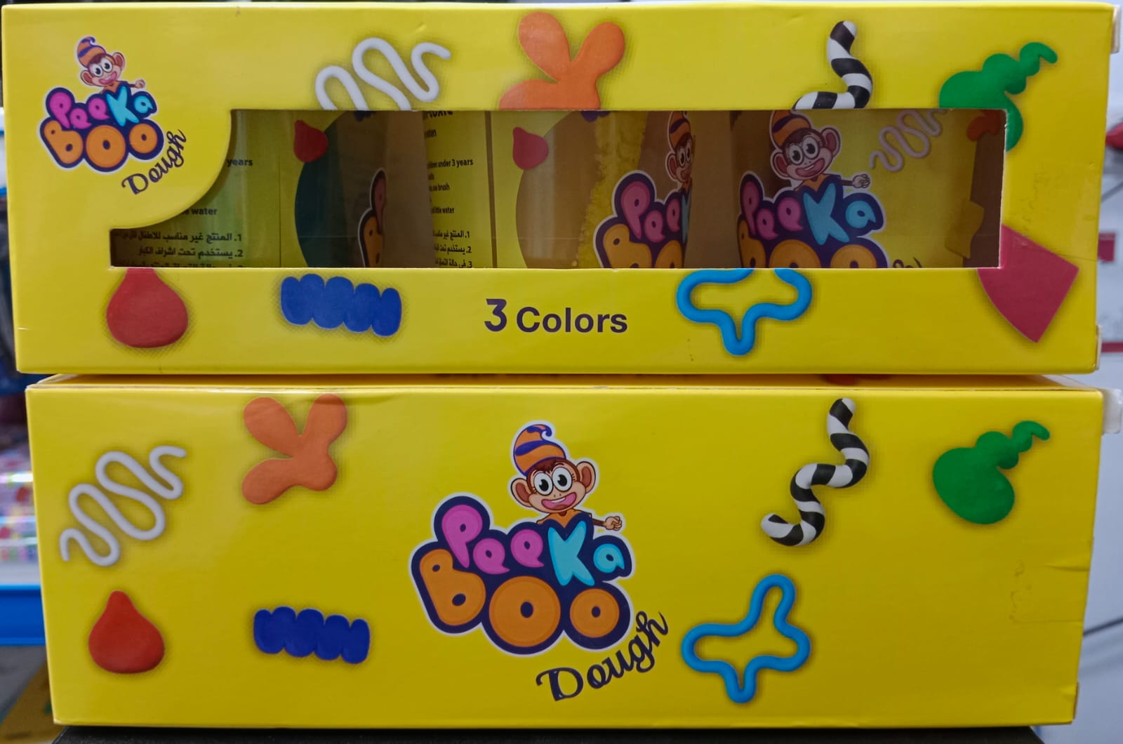 علبة 3 * 1 صلصال الوان بيكابو