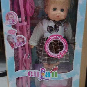 عروسة + عربية بيبى