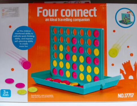 كونكت 4 كبيرة علبة برتقالى