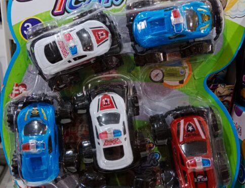 كارت عربيات بوليس صغيرة 6 * 1