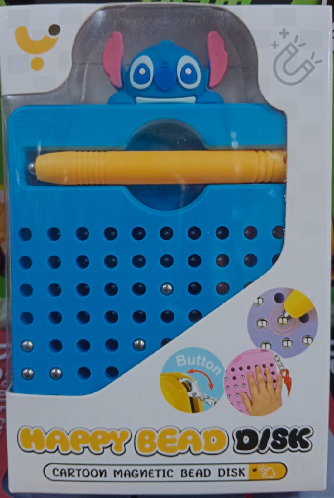 بازل مغناطيس + قلم ماريو